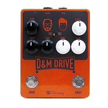 Imagem de Keeley D&M Drive Overdrive and Boost Pedal, Orange (KDMDrive)