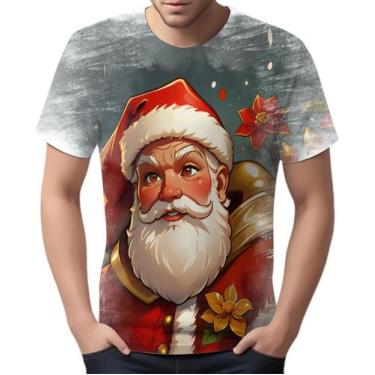 Imagem de Camiseta Camisa Tshirt Natal Festas Papai Noel Trenó Neve 3 - Enjoy Sh