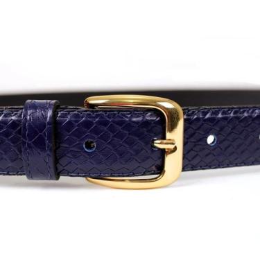 Imagem de Cinto Feminino em Couro Artlux FM270, Azul