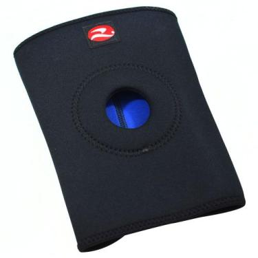 Imagem de Joelheira Neoprene Com Orifício E Reforço Realtex Preto P