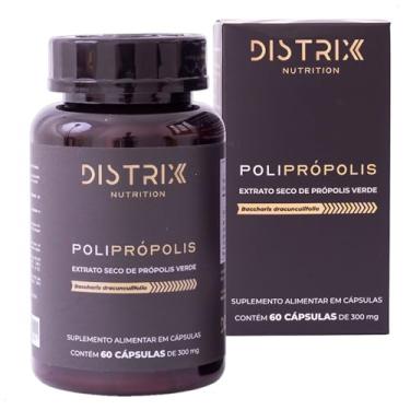Imagem de Suplemento Própolis Verde 15mg Compostos Fenólicos - 60 Cápsulas Sem Álcool | Extrato Baccharis Dracunculifolia Brasileiro | Suporte Natural - Distrix Nutrition