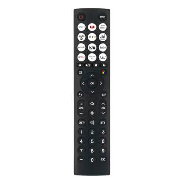 Imagem de Novo controle remoto de voz ERF2B36 ERF2B36H compatível com Hisense Smart TV 32A45GV 32A35HUV 40A45GV ERF2D36H ERF2M36H ERF2I36H 43A35HUV 50A6GV 40A35HUV 43A6GV 43A45 GV 55A6GV 65A6GV