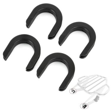 Imagem de Sissy Bar Encosto Bagageiro Painel Lateral Grommet, psler Racks Laterais para Motocicleta Grommets para Touring Sissy Bar Hardware de Montagem 1987-2024, Peça para 52682-09, Preto