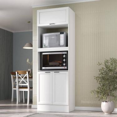 Imagem de Paneleiro Torre Quente para Forno 70cm Soho Soho Cabecasa Madeiramadeira Branco/Branco