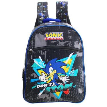 Imagem de Mochila Sonic De Alças Infantil Original Pacific Meninos 989j04