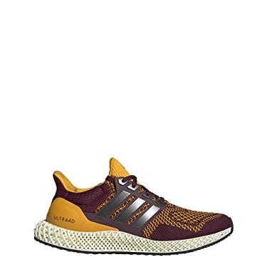 Imagem de adidas Tênis de corrida masculino Ultra 4d Sun Devils, Marrom/Core Black/Semi Solar Gold, 45
