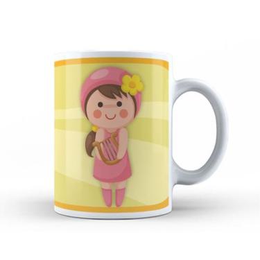 Imagem de Caneca Cerâmica Branca Signo Baby 325ml - I Love Be Nerd