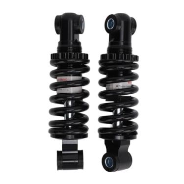Imagem de 1 Par de Mola de Suspensão Traseira, Amortecedor Traseiro Ajustável de 125mm para Scooter Bicicleta Elétrica Minimoto Bicicleta de Sujeira ATV Quad Mini Bicicleta