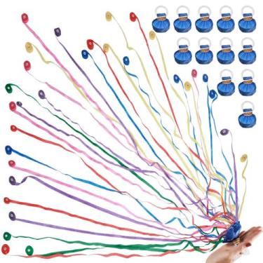 Imagem de Confete Poppers Pilvepidu Sem Limpeza - Pacote com 12 Unidades (Azul)