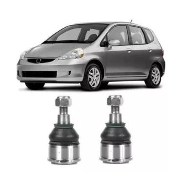 Imagem de Par Pivô Suspensão Honda Fit 1.4 1.5 2004 a 2008 - TRJ