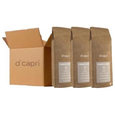Imagem de Kit 3 Cappuccinos S/ Glúten Zero 1 Kg Maquina Vending Di Capri