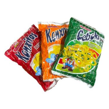 Imagem de Salgadinhos Trigomil Sabores Sortidos C/ 30 Un De 70gr