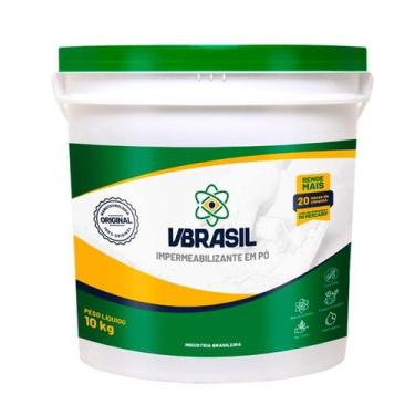 Imagem de Vbrasil Impermeabilizante Balde 10kg Rende Muito 4x Mais