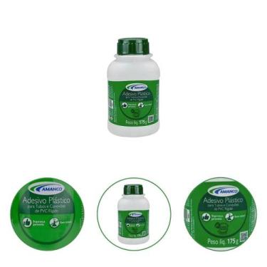 Imagem de Adesivo Branco Para Canos PVC Da Amanco 175g