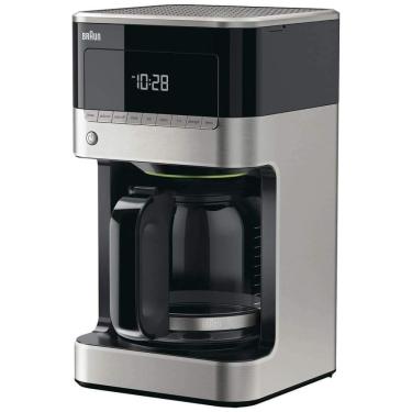 Imagem de Cafeteira Elétrica Brew Sense Drip, preta, BRAUN KF7150BK, Preto