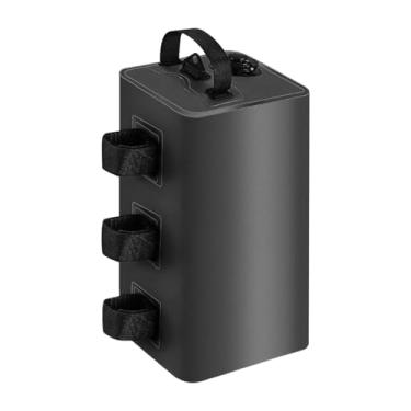 Imagem de Vaveren Saco de água de água de peso de água de dossel portátil de água pesada tenda pesos de pesos saco para pernas de toldo praia de atividades ao ar livre, 10 L, Preto