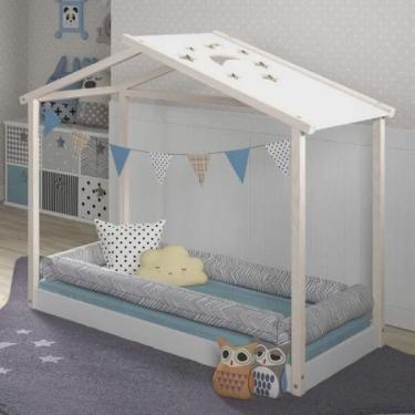 Imagem de Mini Cama Montessoriana Infantil Montessoriana Infantil Montessoriana Sky Espresso Móveis