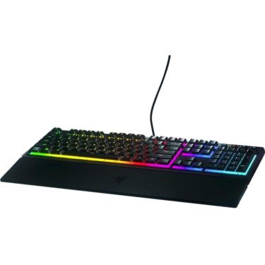Imagem de Teclado para jogos Razer Ornata V3 Teclas de baixo perfil rgb retroiluminado