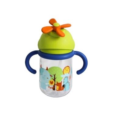 Imagem de Copo Infantil Tampa Verde 500Ml Sortido - C3b CB3739