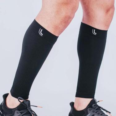 Imagem de Canelito Alta Compressão Lupo Sport Unissex Adulto Running, P, Preto