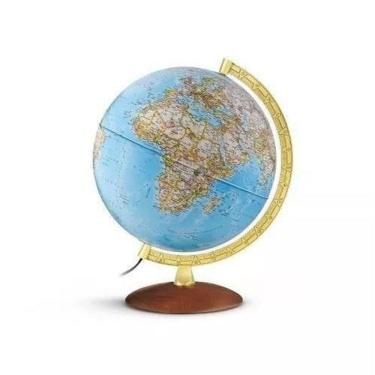 Imagem de Globo Iluminado Gold Classic 30 cm - Tecnodidattica