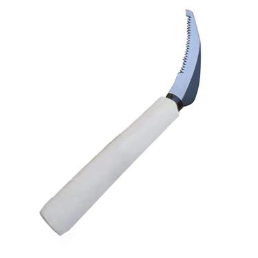 Imagem de Elegital Ferramenta de jardim japonesa Kana Hoe 217 - enxada de mão/foice é perfeita para remover ervas daninhas e cultivar. A borda da lâmina é muito afiada. (Pequim-013)