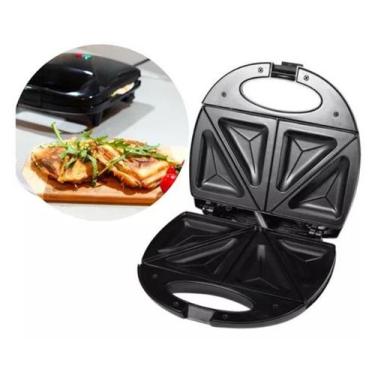 Imagem de Sanduicheira Elétrica Sokany Grill Moderna Para Sanduiches, 110V