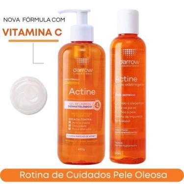 Imagem de Sabonete Facial 400ml Contra Oleosidade + Loção Tônico Adstringente Ac