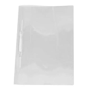 Imagem de Kit 10 Pasta Classificadora com Grampo Trilho Plástico 24x34cm ACP e P