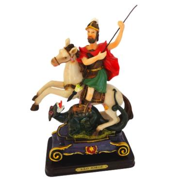 Imagem de Imagem De São Jorge Em Resina 24cm