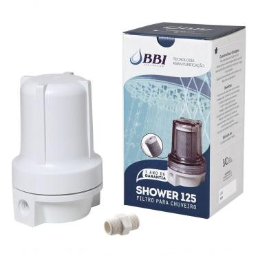 Imagem de Kit 2 Filtro Para Chuveiro E Ducha Bbi Shower Branco