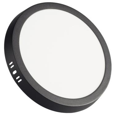 Imagem de Plafon Fita Led Tramontina Redondo Sobrepor Preto 18w 4000k 1250lm Luz Neutra Tramontina