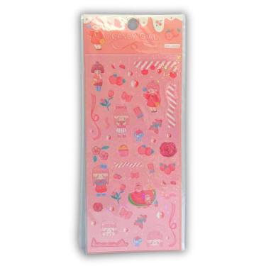 Imagem de Kit Adesivos Candy Girl Uniso Rosa
