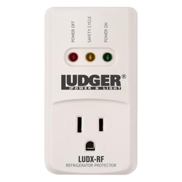 Imagem de LUDGER Protetor Contra Surtos De Energia Para Refrigerador (Ludx-Rf), Certificado Pela Etl, Conecta-Se À Maioria Dos Refrigeradores Domésticos, Ciclo Segurança 4 Minutos, Indicador Led 3 Modos, Reve