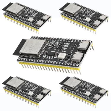 Imagem de YEJMKJ Placa De Desenvolvimento Esp32 S3 N8R8 Hat Esp32-S3-Devkitc-1-N8R8 Módulo Microcontrolador Wi-Fi E Bluetooth Dual Tipo C Esp32-S3-Wroom-1 Esp32-S3 Core Processador Esp-Wroom-32