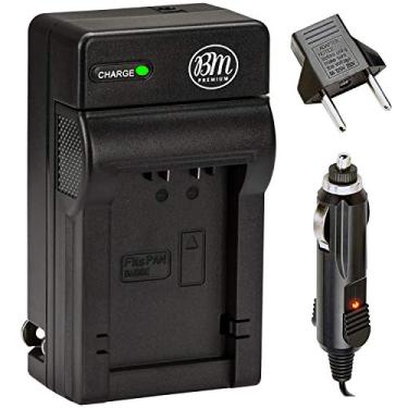 Imagem de Big Mike's Carregador De Bateria Bm Premium Dmw-Bmb9 Para Câmeras Panasonic Lumix Dc-Fz80, Dc-Fz80D, Dmc-Fz40K, Dmc-Fz45K, Dmc-Fz47K, Dmc-Fz48K, Dmc-Fz60, Dmc-Fz70, Dmc-Fz100, Dmc-Fz150