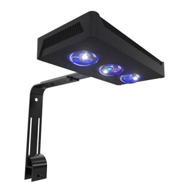 Imagem de Ahareef 35W LED para Corais SPS/LPS, Luz Dimmable com Sunrise/Sunset/Moonlight, para Aquário Marinho e Nano Reef, Perfeito para tanques de água salgada e Nano Reef (10-24 polegadas, até 40 galões)