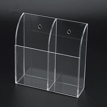 Imagem de Controle Remoto Titular de Controle de Remoto de Acrílico Armazenamento para Casa e Escritório Caixa de Armazenamento de Acrílico Transparente para Ar Condicionado TV Caso Celular de 1x/2x/3x (com