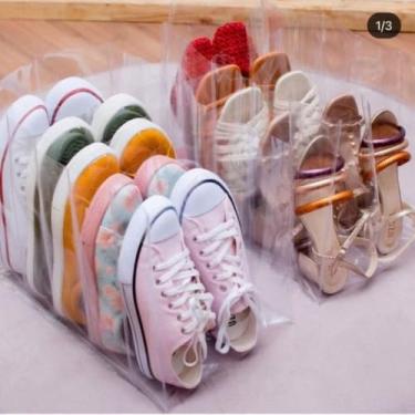 Imagem de Organizador Colmeia com 10 Nichos, Kit com 2 Unidades, para Sapatos, Lençóis, Toalhas, Cachecol
