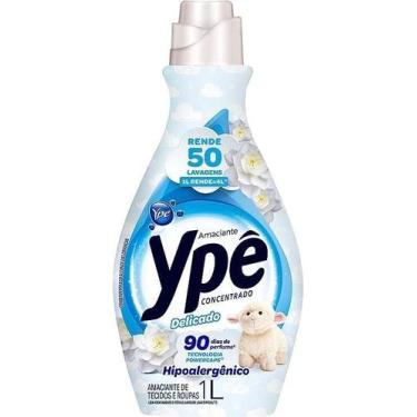 Imagem de Kit c/ 2 Amaciante Concentrado Delicado 1 Litro Ype - Ypê