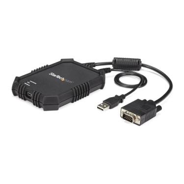 Imagem de StarTech.com Adaptador robusto para carrinho de batida, console USB/VGA KVM, transferência de arquivos e captura de vídeo, Windows/Linux/MacOS - TAA