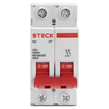 Imagem de Disjuntor DIN Bipolar 32A SDD62C32 3KA  STECK