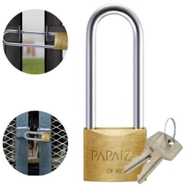 Imagem de Cadeado Haste Longa 70mm Cr40/70 Papaiz