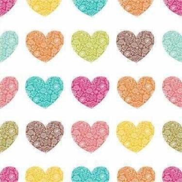 Imagem de Papel de Parede Adesivo Coração 141343612 0,58x3,00M - Adesivo BR