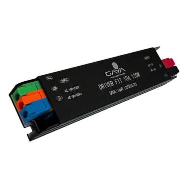 Imagem de Fonte Driver Fit 10a 120w 12v Bivolt Automático Ip20 Gaya