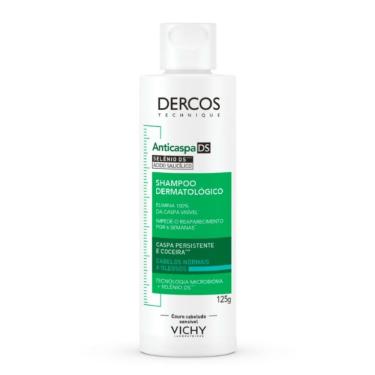 Imagem de Shampoo Vichy Dercos Anticaspa DS Cabelos Normais a Oleosos 125g
