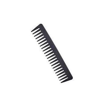 Imagem de Pente de Carbono CB601 Barbeiro e Cabeleireiro Umi Preto