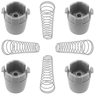 Imagem de Pacote com 4 peças de substituição AGM73610701 para lavadora magnética de porta e mola para LG wm3050 wm3170cw wm8000ha wm3770 wm3670hwa Kenmore Elite peças de arruela 796.4148 e mais
