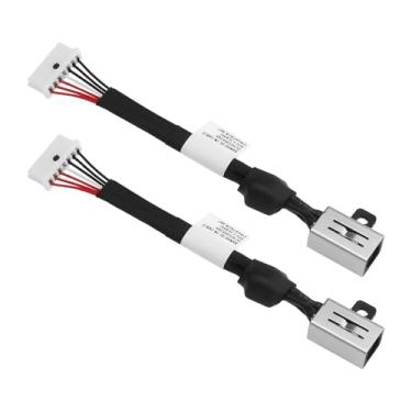 Imagem de The Lord of the Tools 2 peças Cabo de carregamento DC Jack 064TM0 DC30100X200 compatível com laptop Dell XPS 15 7590 7950