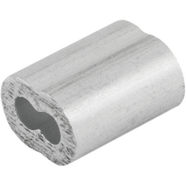 Imagem de Prensa Cabo Para Cabos De Aço De 1/8`` Com 10 Peças Vonder